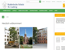 Tablet Screenshot of ludwig-gs.de